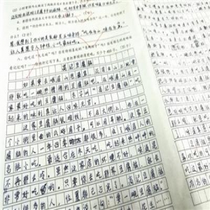 小学语文试卷通篇报菜名 学生口水与文采齐飞