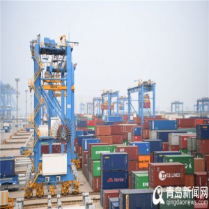 【我爱这片蓝色的国土】青岛港：科技引领港口升级 世界第一只是新起点