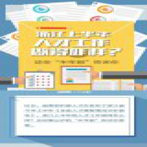 浙江上半年人才工作做得咋样 这张“半年报”告诉你