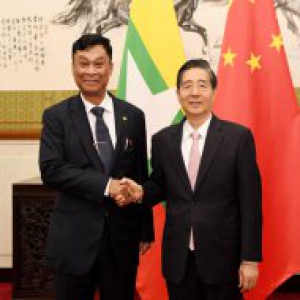 郭声琨会见缅甸内政部部长觉瑞